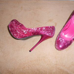 UN Sensored Stunning Pink Heels